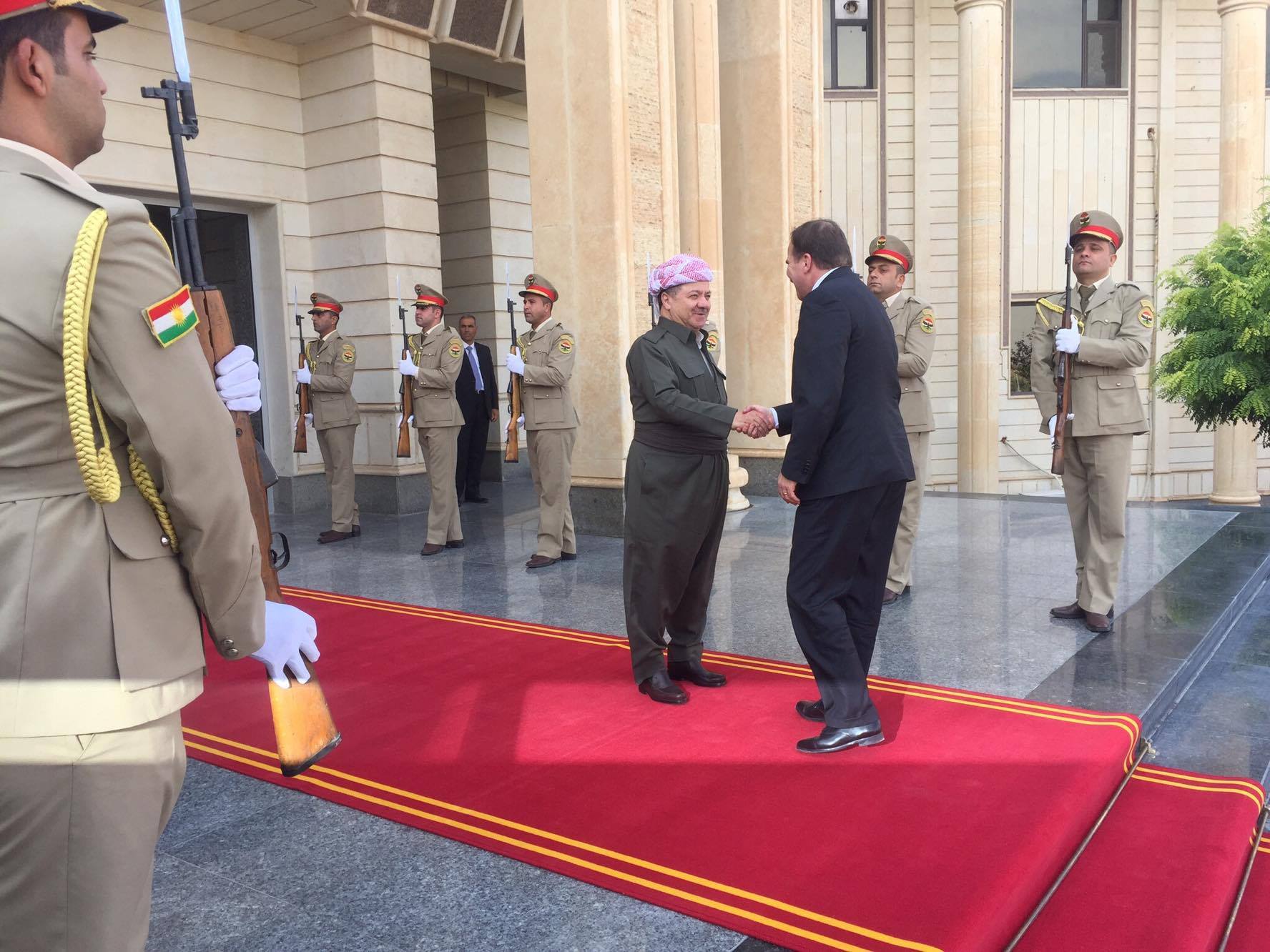 FOTO- Barzani İsveç Başbakanı ile görüştü
